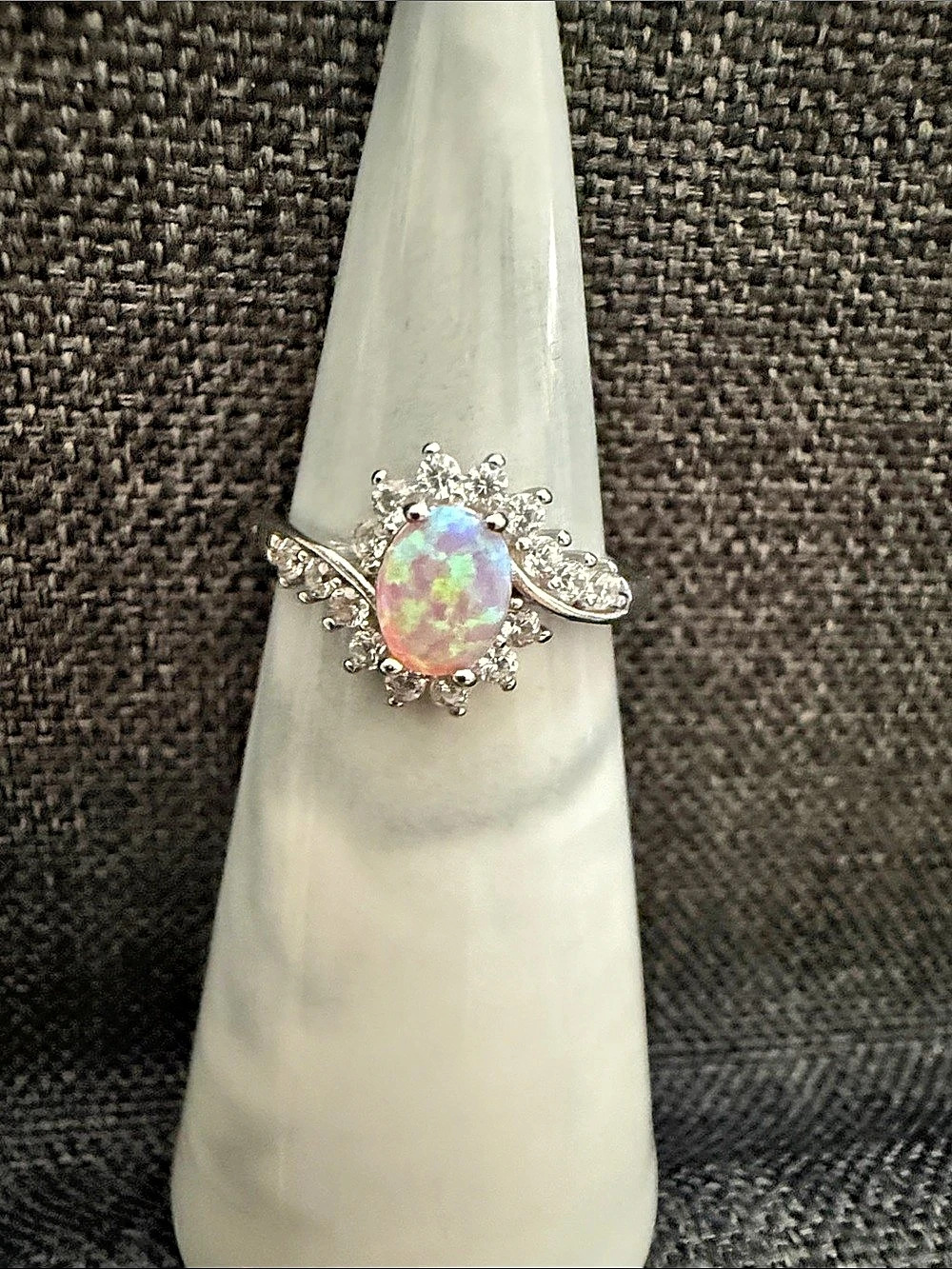 Ryze party .925 sterling silver ring size 7